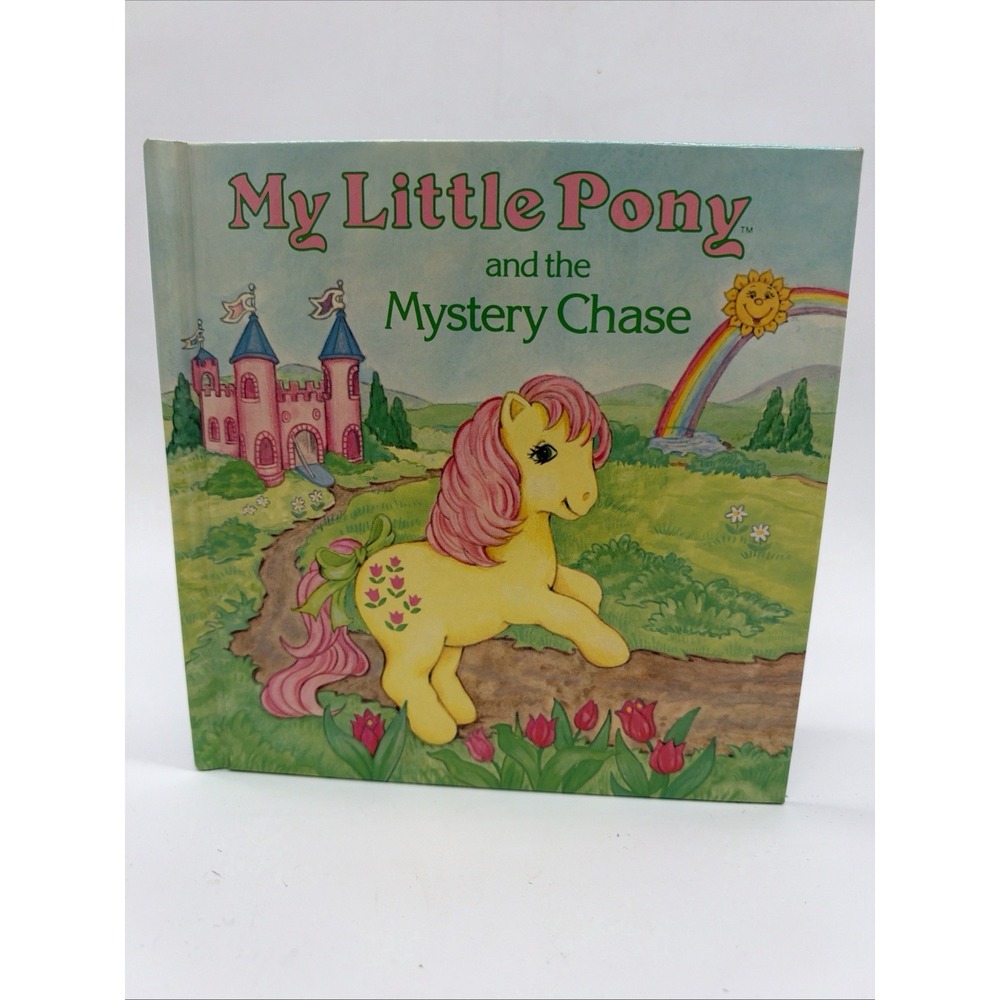 My Little Pony and the Mystery Chase by Melinda Luke (1985, Hardcover) Vintage